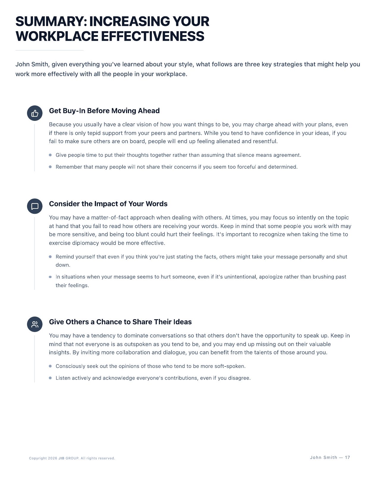 Advanced DISC report — page 14
